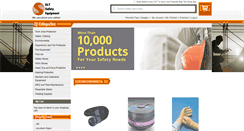 Desktop Screenshot of dlysafetyequipment.com